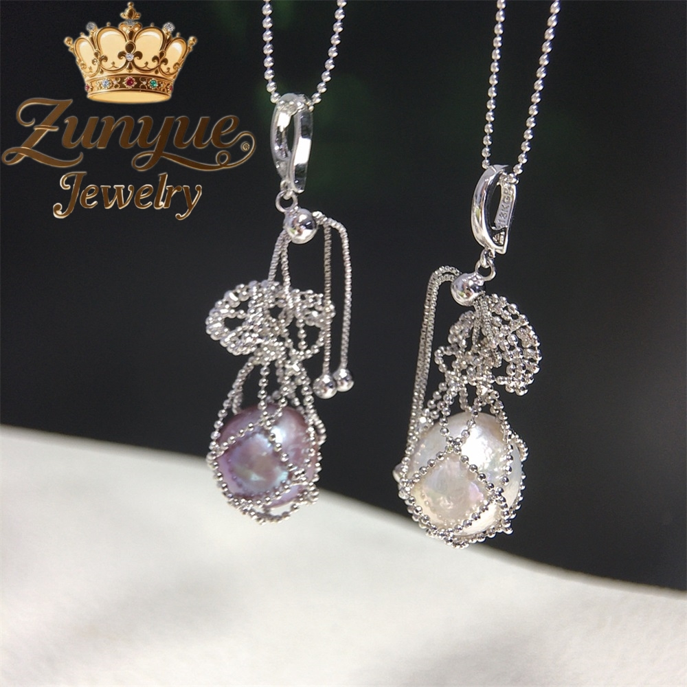 Luxury Bags Sell - Baroque Freshwater Pearl Lucky Bag Pendant