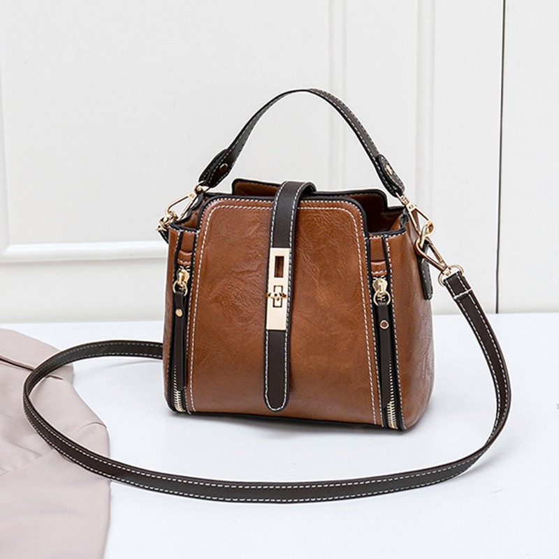 Luxury Bags Louis Vuitton - New Arrival PU Leather Bucket Shoulder