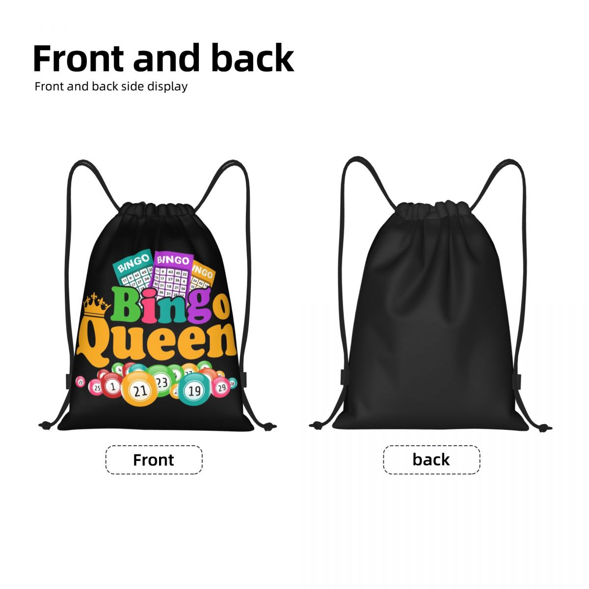 Custom Bingo Queen Game Lover  - Luxury Yoga Bags review and price