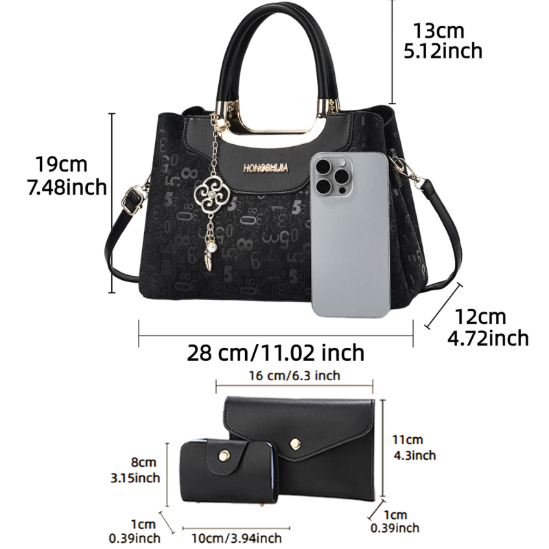 3-piece Fashion Women's Handba - Luxury Bags review and price
