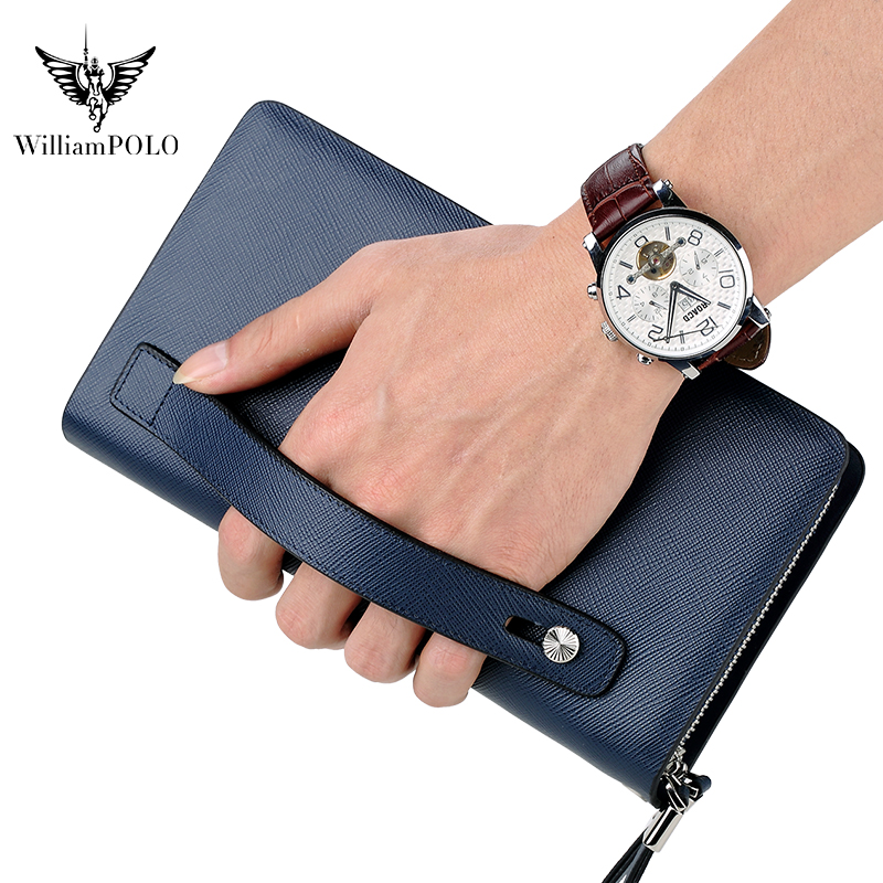 WILLIAMPOLO Luxury Men's Leath - Key Holder Leather Pouch review and price