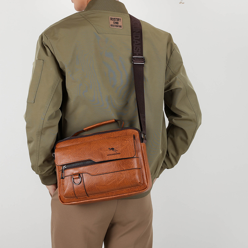 Luxury Kangaroo Brand Messenge - Luxury Bags For Men review and price