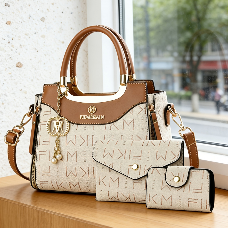 3-piece set of light luxury hi - Luxury Bags review and price