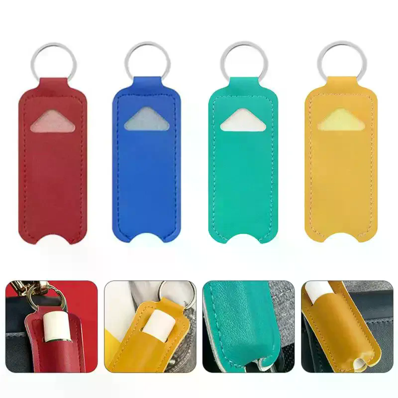 Pu Leather Chapstick Pouch Key - Key Holder Leather Pouch review and price