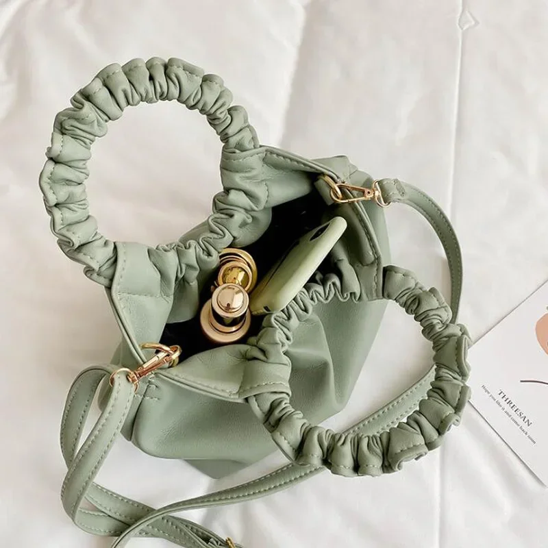 Small Handbags for Women Pleat - Key Holder Leather Pouch review and price