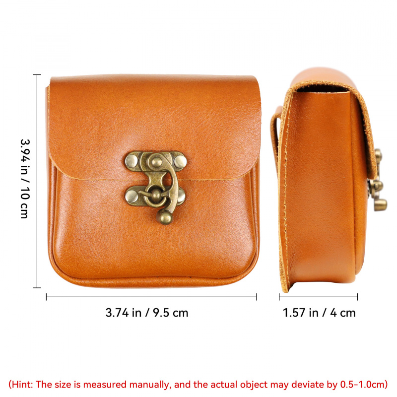 Soft Cowhide Small Waist Bag G - Key Holder Leather Pouch review and price