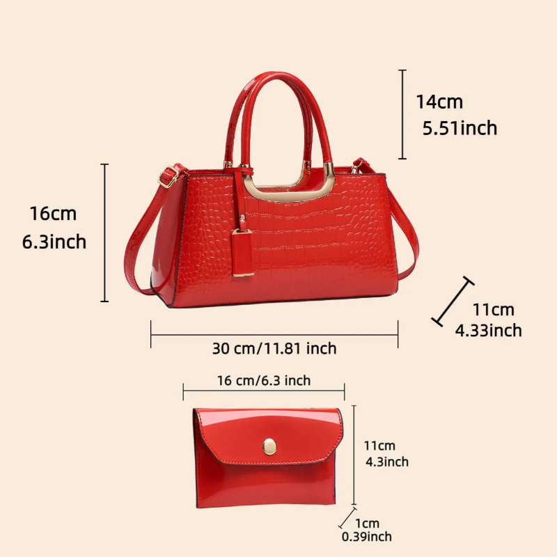 Women's Handbag Set, Light Lux - Luxury Bags review and price