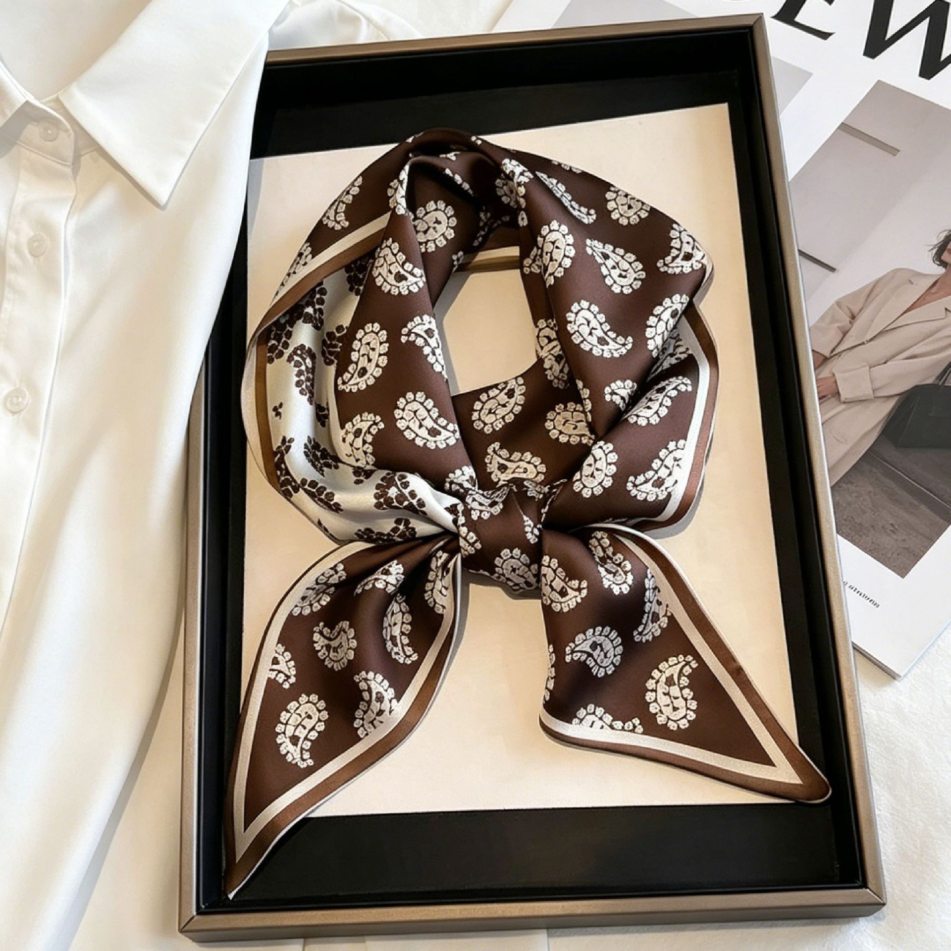 Luxury Long Neckerchief Skinny - Luxury Bags Expensive review and price