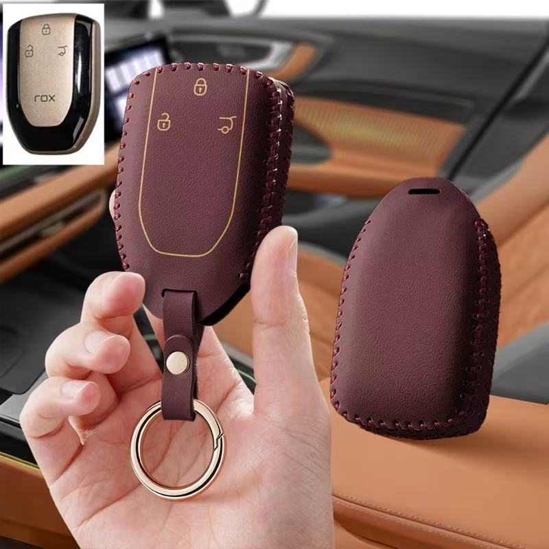 Car Accessories Key Case Cover - Key Holder Leather Pouch review and price