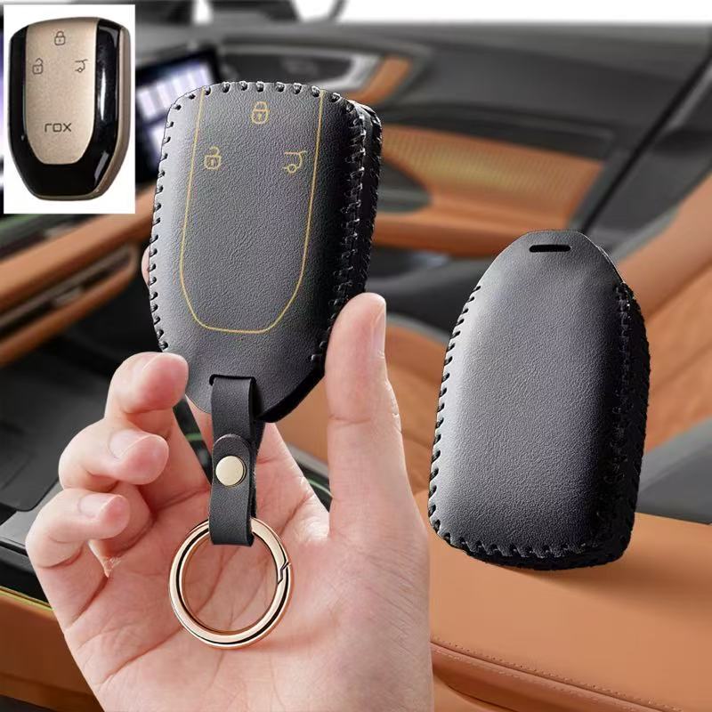 Car Accessories Key Case Cover - Key Holder Leather Pouch review and price
