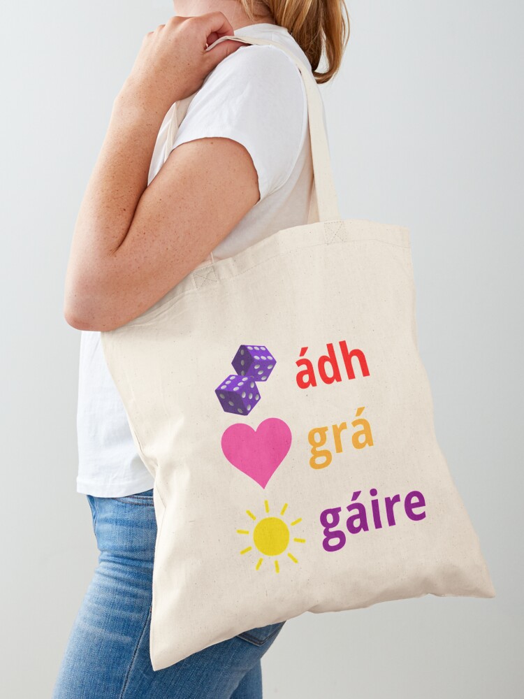 ádh Grá Gáire Tote Bag Portabl - Luxury Bags Gr review and price