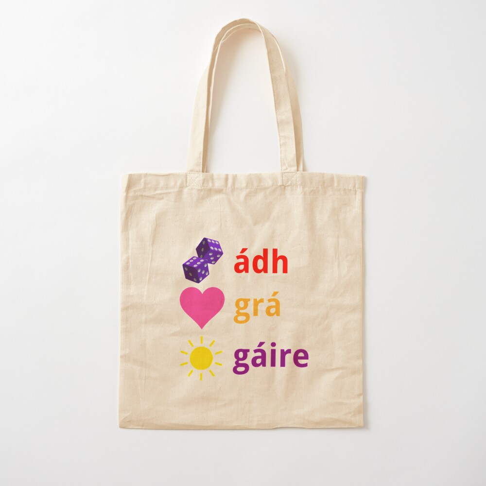 ádh Grá Gáire Tote Bag Portabl - Luxury Bags Gr review and price
