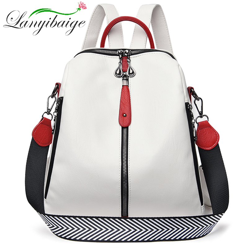 Fashion Backpack Women Soft Le - Key Holder Leather Pouch review and price