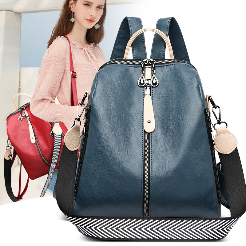 Fashion Backpack Women Soft Le - Key Holder Leather Pouch review and price