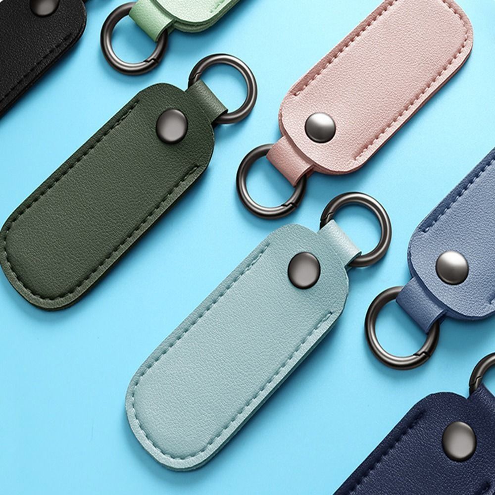 8 Colors U Disk Pouch Key Ring - Key Holder Leather Pouch review and price