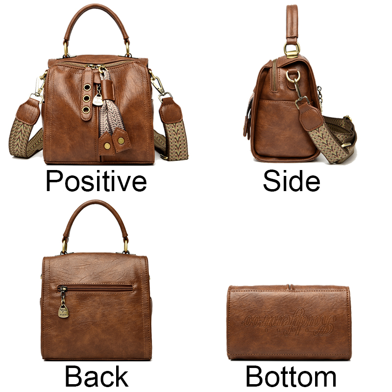 Cow Leather Women Messenger Ba - Key Holder Leather Pouch review and price