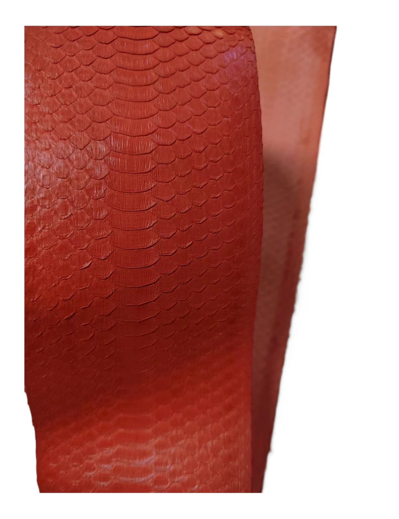 SP007 Red Dyed Genuine Snakesk - Luxury Bags And Shoes review and price