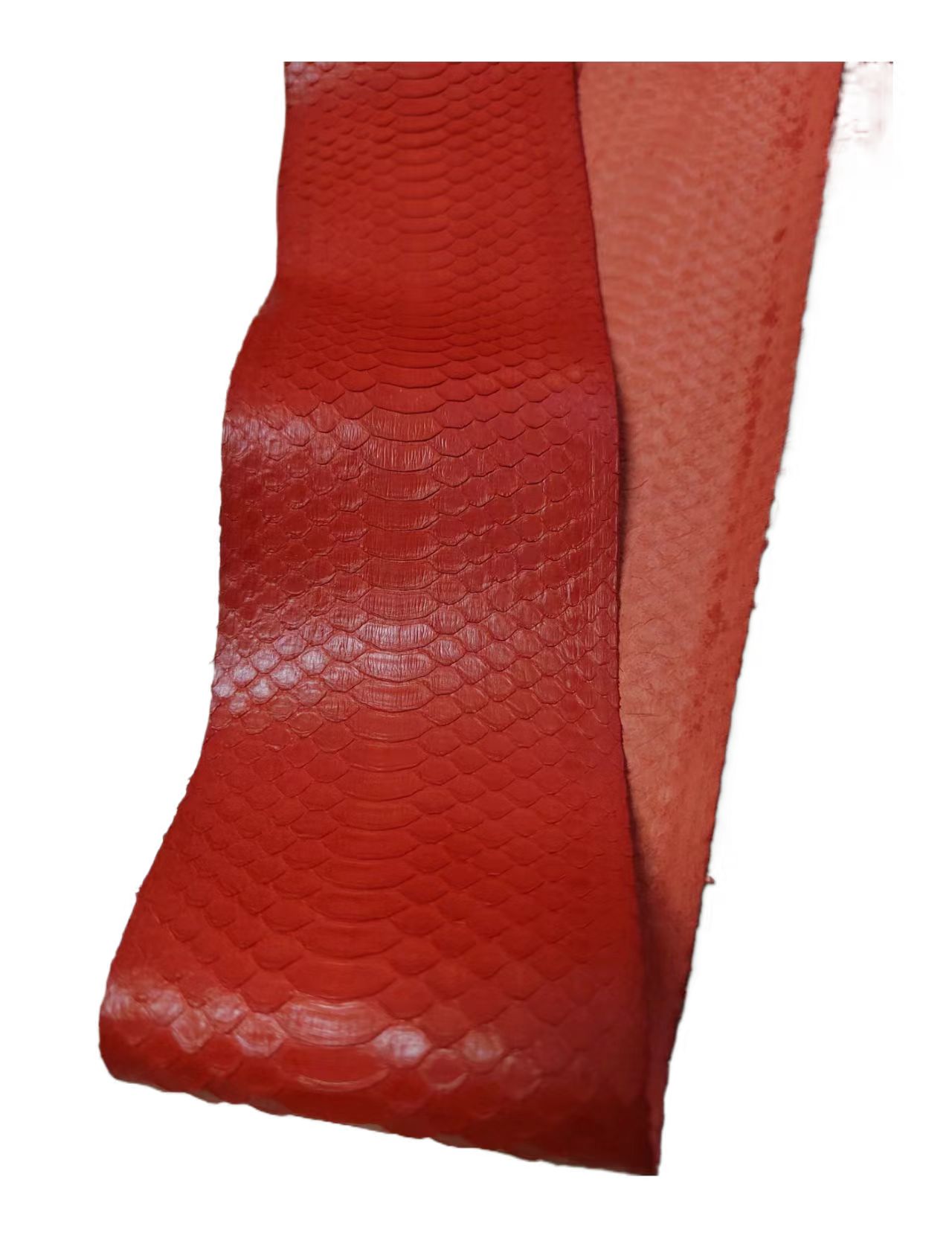 SP007 Red Dyed Genuine Snakesk - Luxury Bags And Shoes review and price