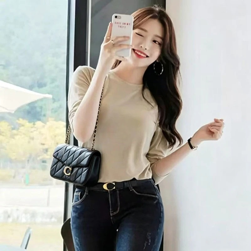 Luxury Women's Crossbody Bag P - Key Holder Leather Pouch review and price