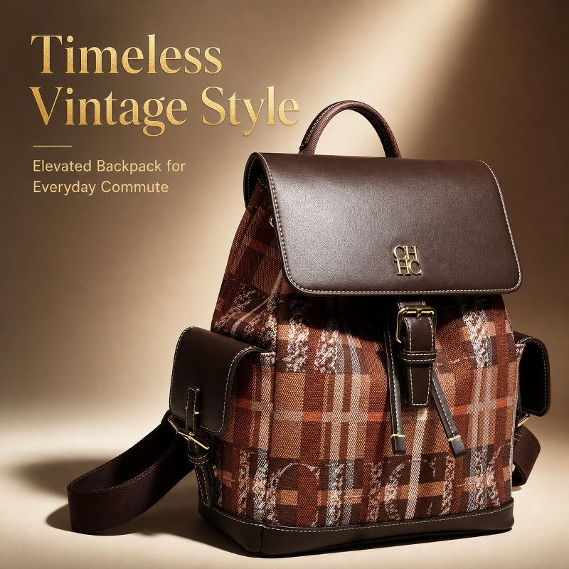 CHHC Fashion Color Block Backp - Luxury Bags review and price