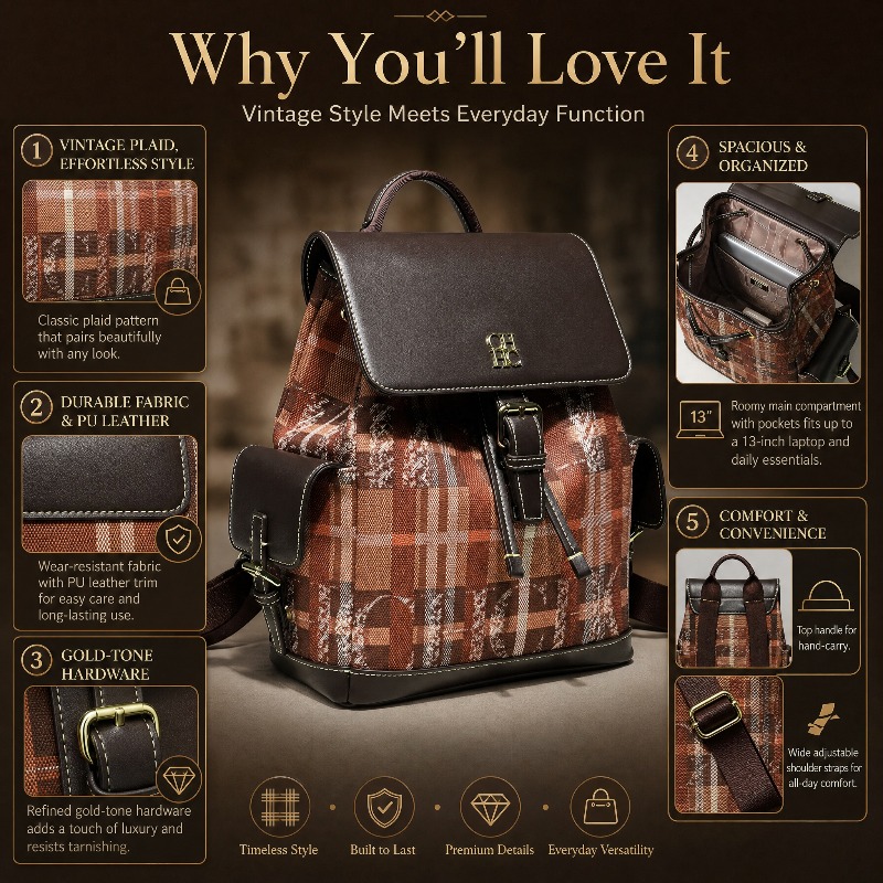 CHHC Fashion Color Block Backp - Luxury Bags review and price