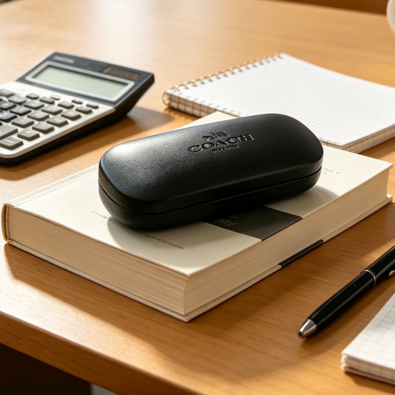 COACH Black Hard Glasses Case  - Luxury Bags Coach review and price