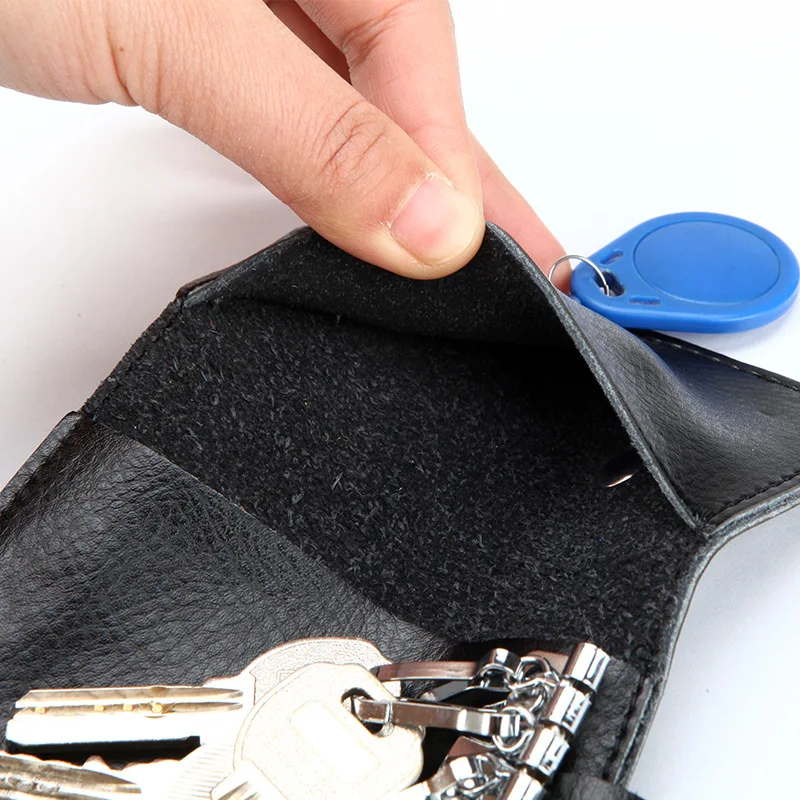 Genuine Leather Keychain Men K - Key Holder Leather Pouch review and price